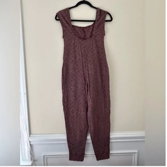 Free People NWOT free-est Becca Surf Bodysuit Brown size XL - Picture 4 of 8